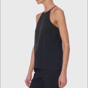 TIBI 100% silk strappy camisole